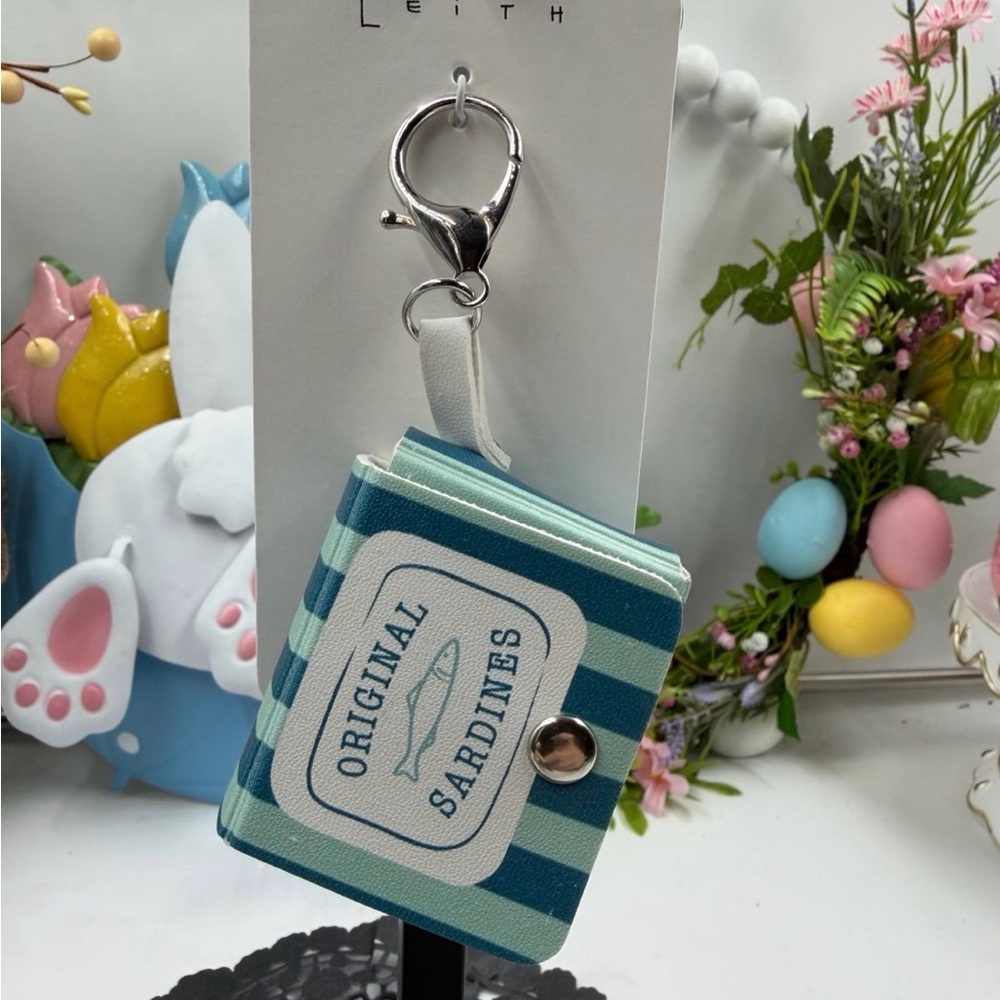 Leith “Original Sardines” Mini Wallet Bag Charm NWT